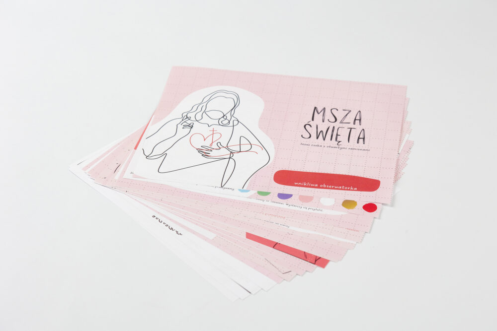 Workbook- karty pracy dla dzieci "Msza Święta"
