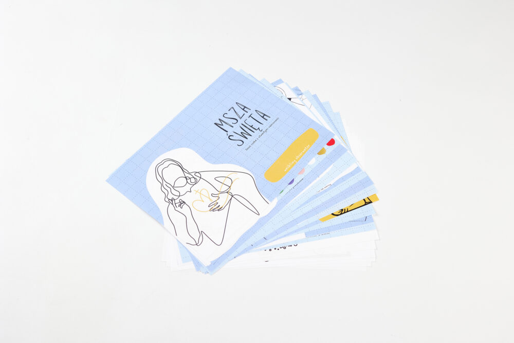 Workbook- karty pracy dla dzieci "Msza Święta" - obrazek 3