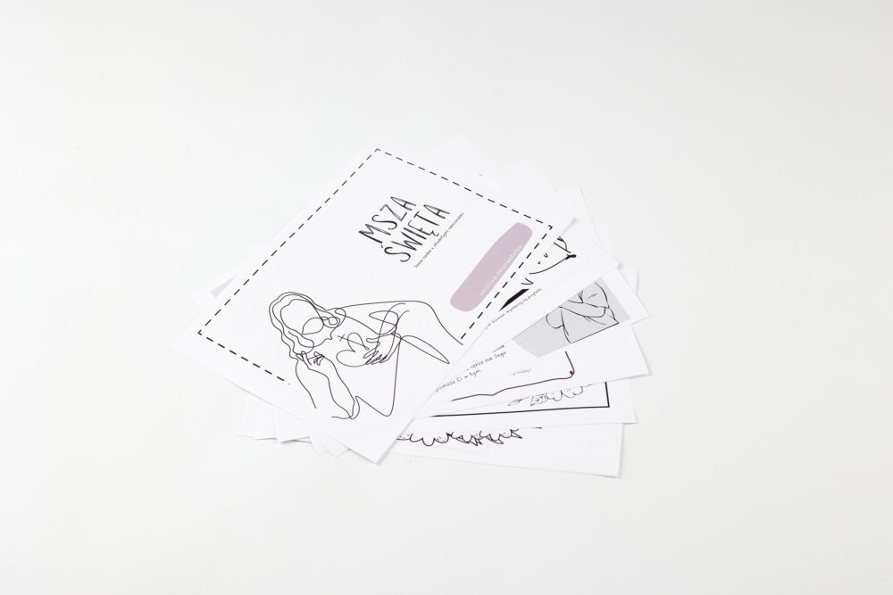 Workbook- karty pracy dla dzieci "Msza Święta" - obrazek 5