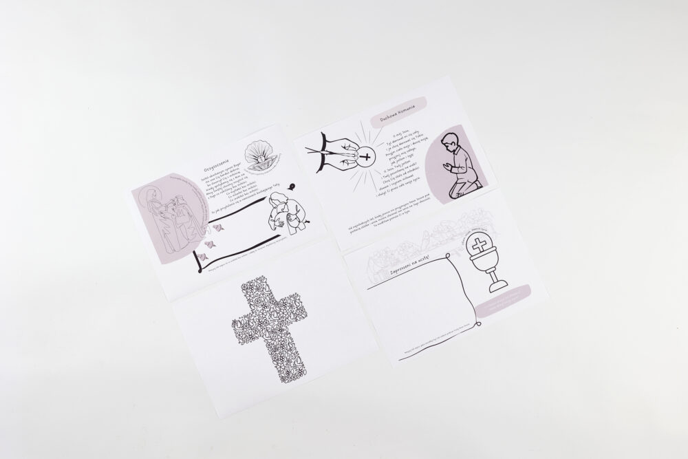 Workbook- karty pracy dla dzieci "Msza Święta" - obrazek 7